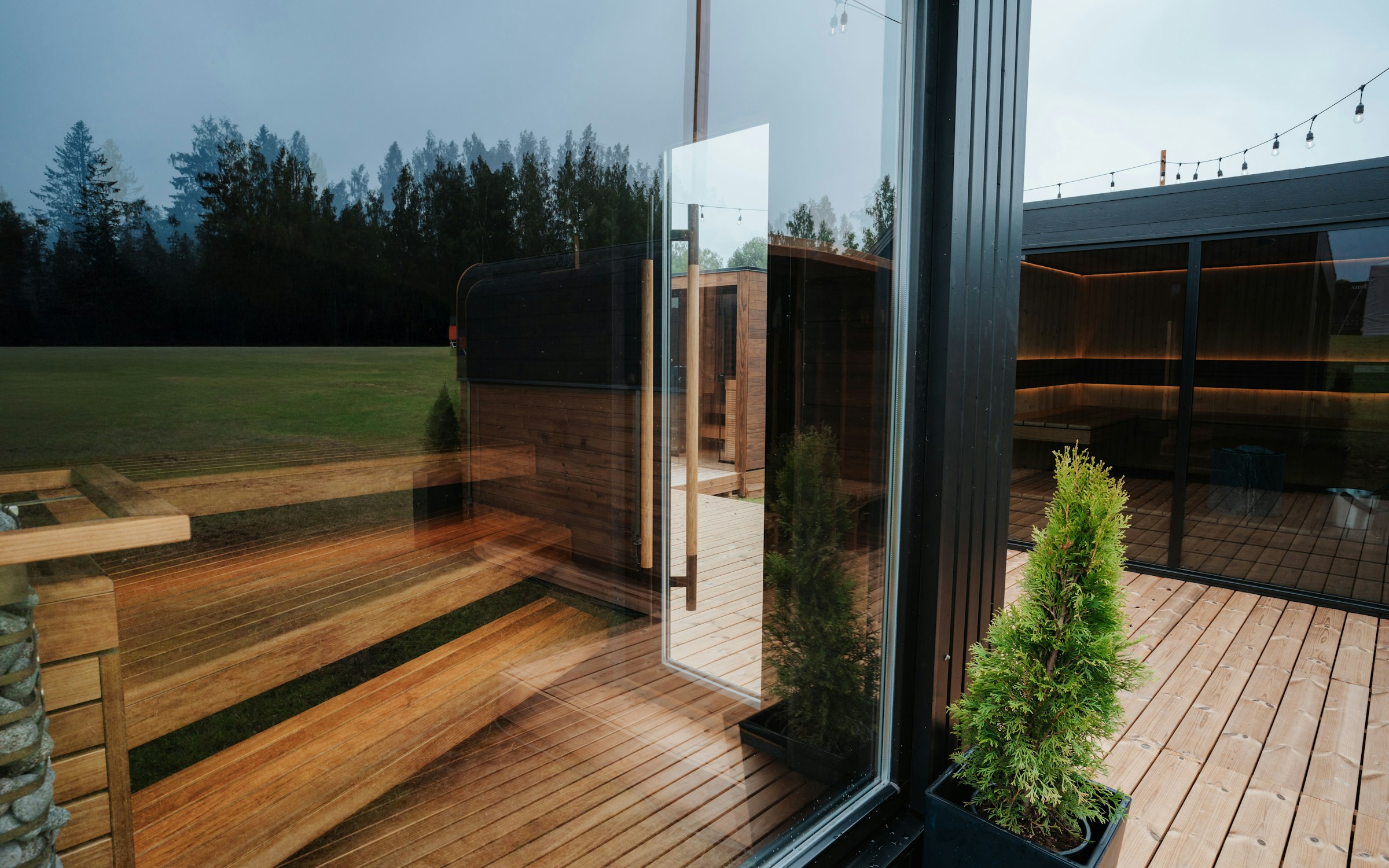 Sauna Badstu en El Pangal, Cahuil, Pichilemu